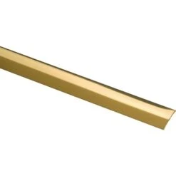 Bande De Seuil Adhésive - Longueur 0,83 M - Laiton Poli - Profilpas