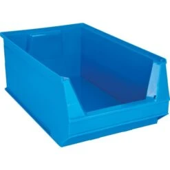 Bac De Rangement Empilable Bleu à Bec - 23,1 L - 50 X 31 X 20 Cm - Systembox SB - TOOD