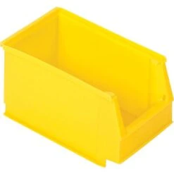 Bac De Rangement Empilable Jaune à Bec - 2,8 L - 23 X 15 X 13 Cm - Systembox SB - TOOD