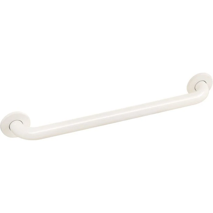 Barre d'appui droite blanche - Ø 32 mm - entraxe 500 mm - Basic - Delabie Barre D'appui Droite Blanche - Ø 32 Mm - Entraxe 500 Mm - Basic - Delabie -Cazabox 510623