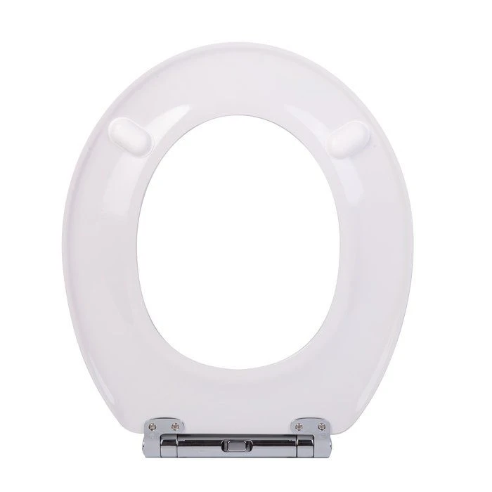 Abattant WC bois blanc double - Tradition Easy Clip - Olfa Abattant WC Bois Blanc Double - Tradition Easy Clip - Olfa -Cazabox 529688 2