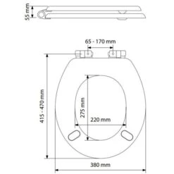 Abattant WC Bois Blanc Double - Tradition Easy Clip - Olfa 2 Abattant WC Bois Blanc Double - Tradition Easy Clip - Olfa -Cazabox 529688 t 1