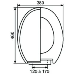 Abattant WC Blanc Double - Vallauris Premium - Siamp -Cazabox 720216 t 1
