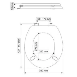 Abattant WC Blanc Double - Tradition - Olfa -Cazabox 744010 t 1