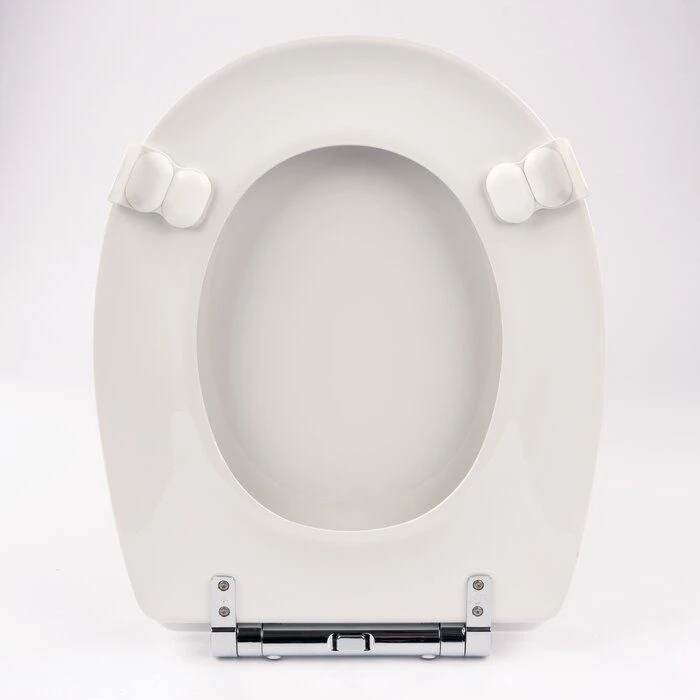 Abattant WC blanc Arion Easy Clip D.A - Bois réticulé - Descente assistée et déclipsable - Olfa Abattant WC Blanc Arion Easy Clip D.A - Bois Réticulé - Descente Assistée Et Déclipsable - Olfa -Cazabox 744021 i 3