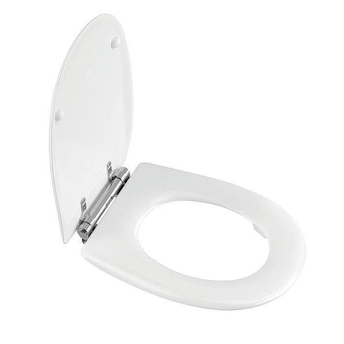 Abattant WC blanc Arion Easy Clip D.A - Bois réticulé - Descente assistée et déclipsable - Olfa Abattant WC Blanc Arion Easy Clip D.A - Bois Réticulé - Descente Assistée Et Déclipsable - Olfa -Cazabox 744021 i 4