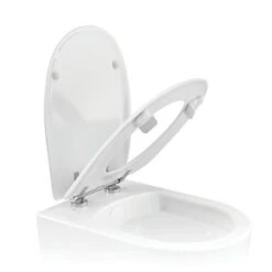 Abattant WC Blanc Arion Easy Clip D.A - Bois Réticulé - Descente Assistée Et Déclipsable - Olfa 4 Abattant WC Blanc Arion Easy Clip D.A - Bois Réticulé - Descente Assistée Et Déclipsable - Olfa -Cazabox 744021 i 5