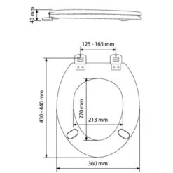 Abattant WC Blanc Double - Europe - Olfa -Cazabox 744022 t 2