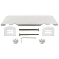 Kit De Fixation Avec Dormant Blanc - Pour Abatttant Tradition Et Europe - Olfa