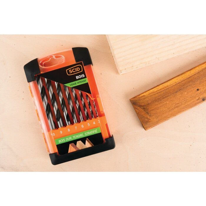 Coffret de 7 forets bois - SCID Coffret De 7 Forets Bois - SCID -Cazabox 764038 u 1