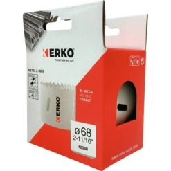 Scie Trépan HSS Bimétal Au Cobalt - 68 Mm - Erko -Cazabox 800578 4