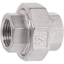Raccord Union Inox Droit à Visser - F 3/4'' - Sféraco
