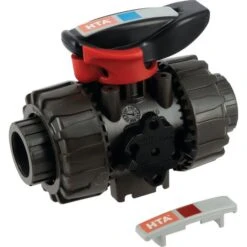 Vanne à Bille PVC-C Pression - Tube Ø 50 Mm - HTA VKD DUAL BLOCK - Girpi