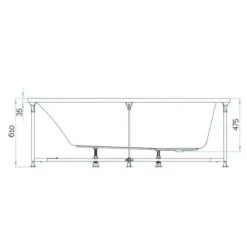 Baignoire Balnéo Zumba 170 X 75 - Kinedo - Vitalité - Tête à Droite - Installation En Niche -Cazabox 904219393 mp t 3 3