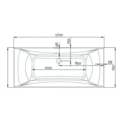 Baignoire Balnéo Concerto 170 - Kinedo - Vitalité - Tête à Gauche - Installation Contre Un Mur 4 Baignoire Balnéo Concerto 170 - Kinedo - Vitalité - Tête à Gauche - Installation Contre Un Mur -Cazabox 904219447 mp t 2