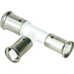 Té Réduit Multicouche - Henco - A Sertir - Ø26X26X20mm